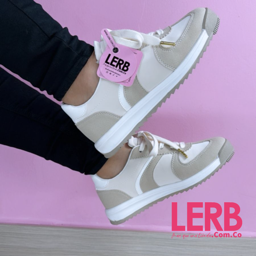 TENIS BEIGE MOTION - Imagen 2