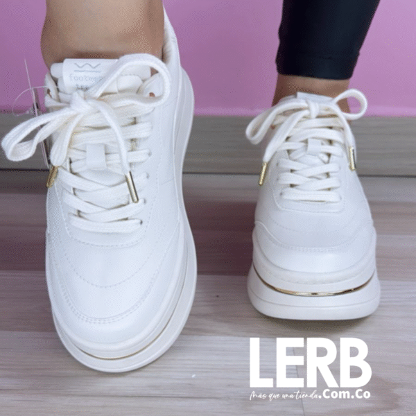 TENIS URBAN RISE CREMA - Imagen 3