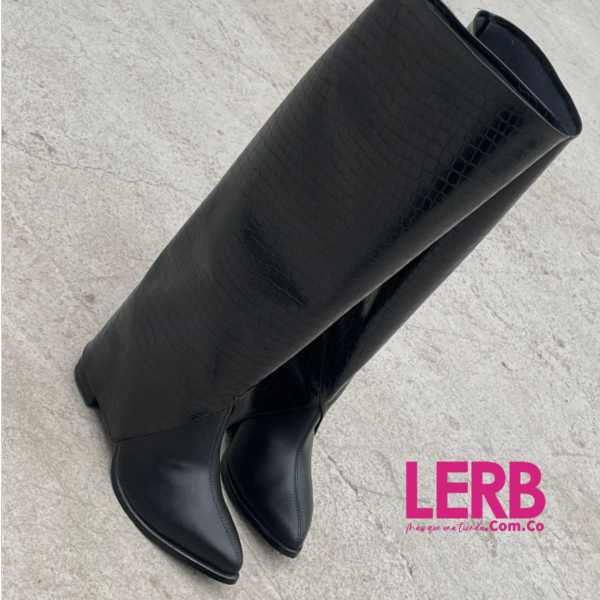 BOTAS PYTHON NEGRAS 2 EN 1 - Imagen 2