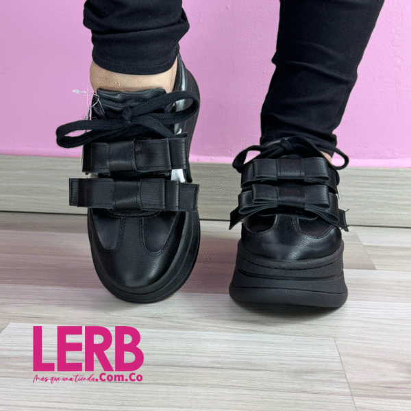 TENIS BOWUP NEGRO - Imagen 3