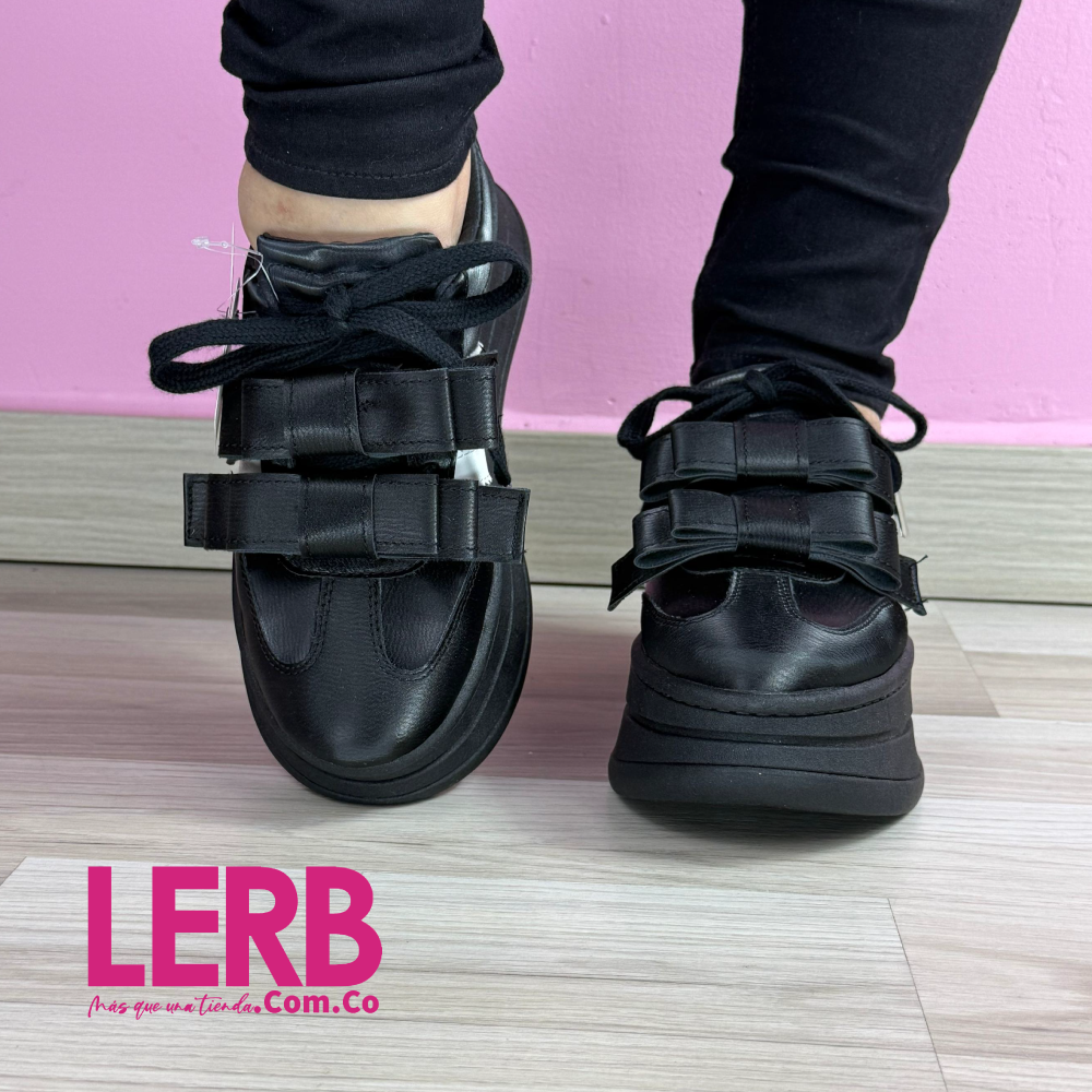 TENIS BOWUP NEGRO - Imagen 3
