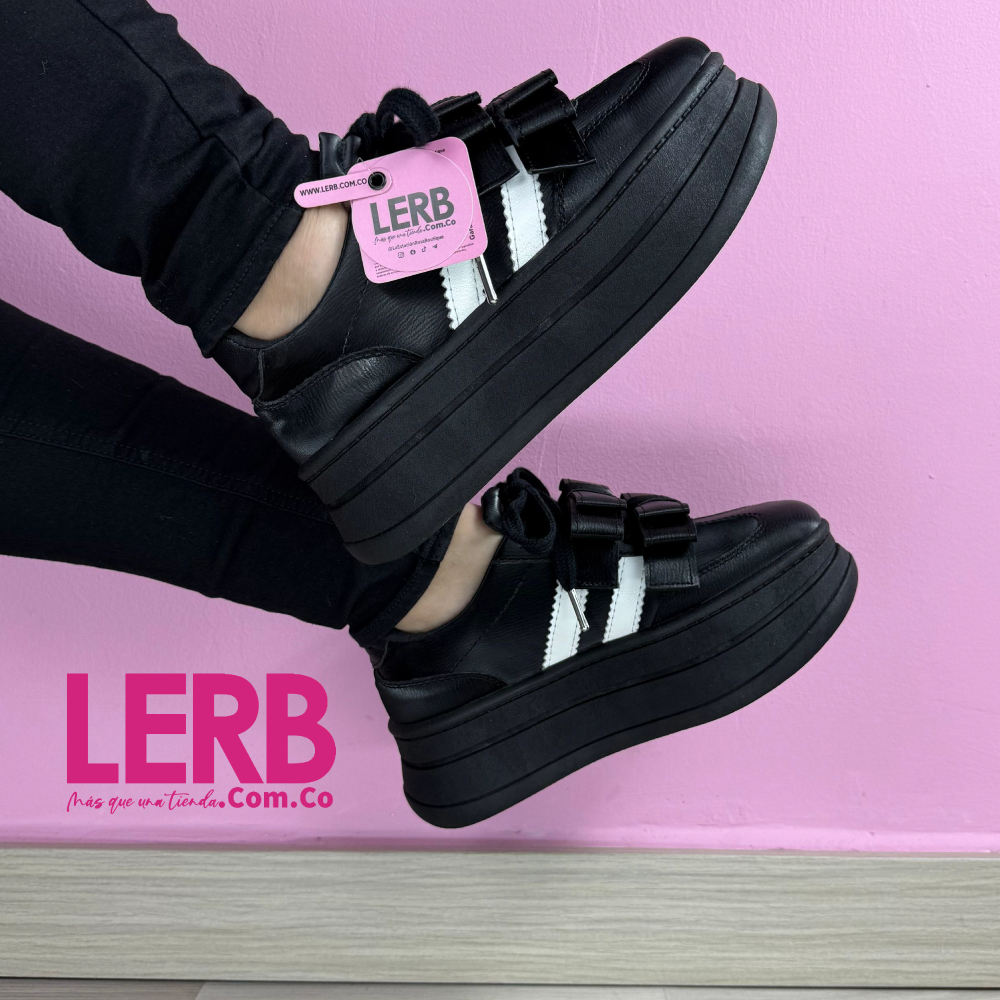 TENIS BOWUP NEGRO - Imagen 4