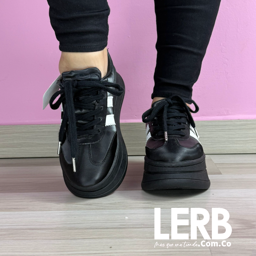 TENIS BOWUP FAST NEGRO - Imagen 2