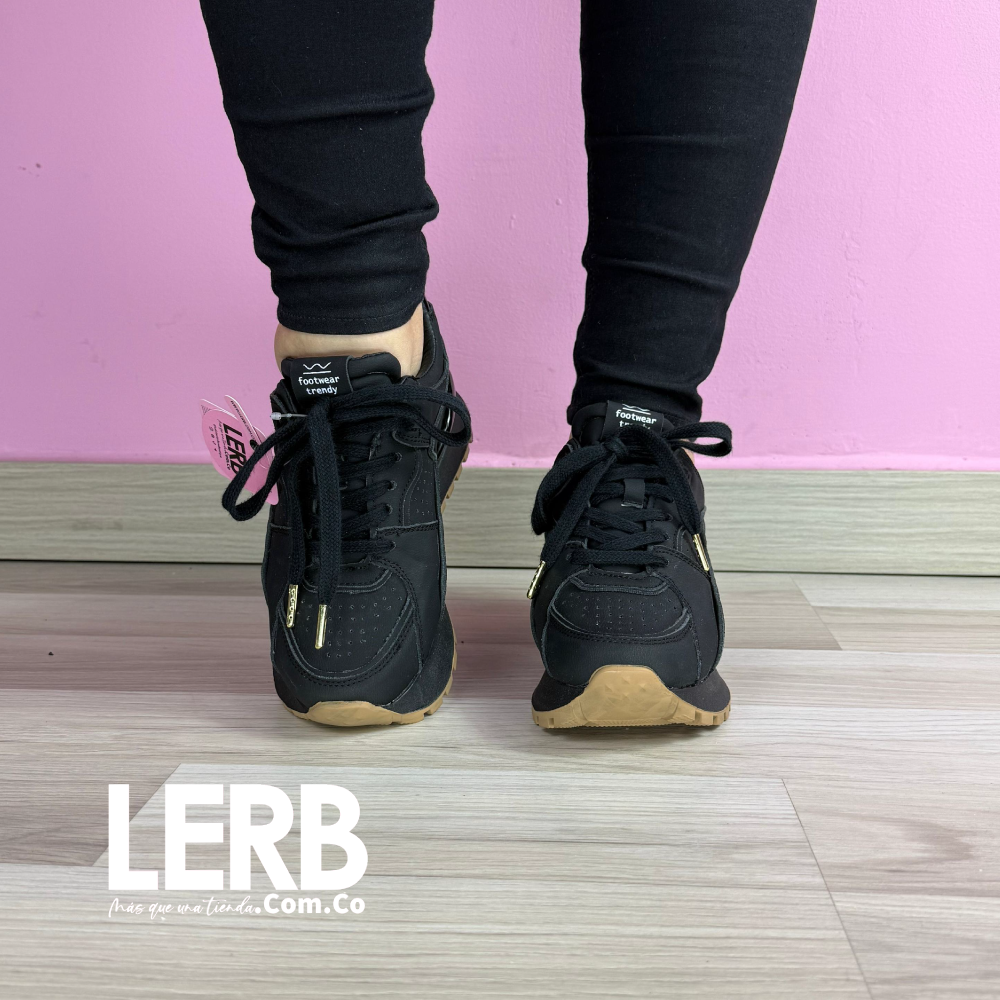 TENIS RUNNER AIR FAST NEGRO - Imagen 2