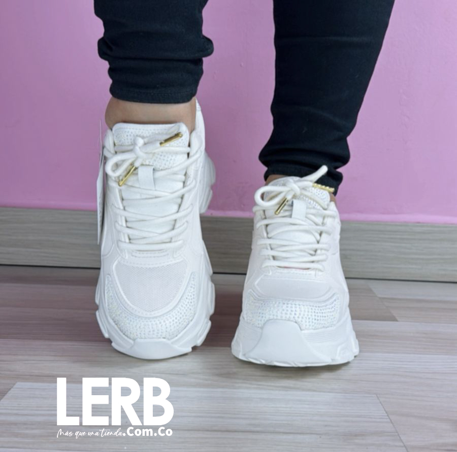 TENIS KAMERON CREMA - Imagen 3