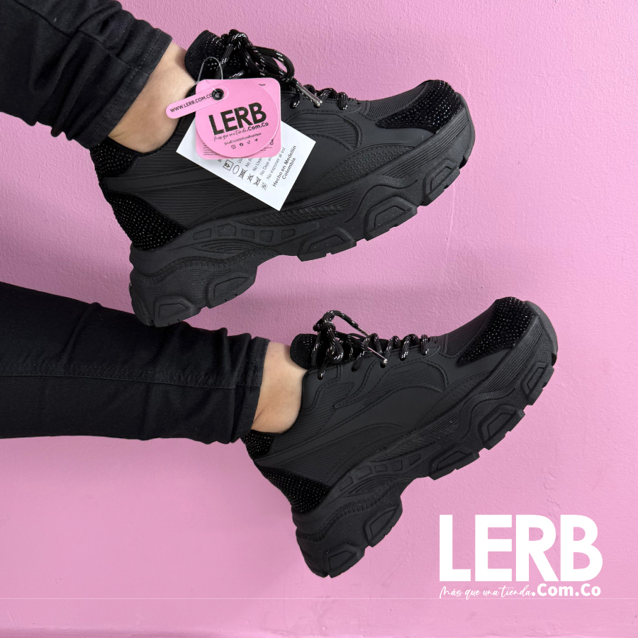 TENIS KAMERON NEGRO - Imagen 2