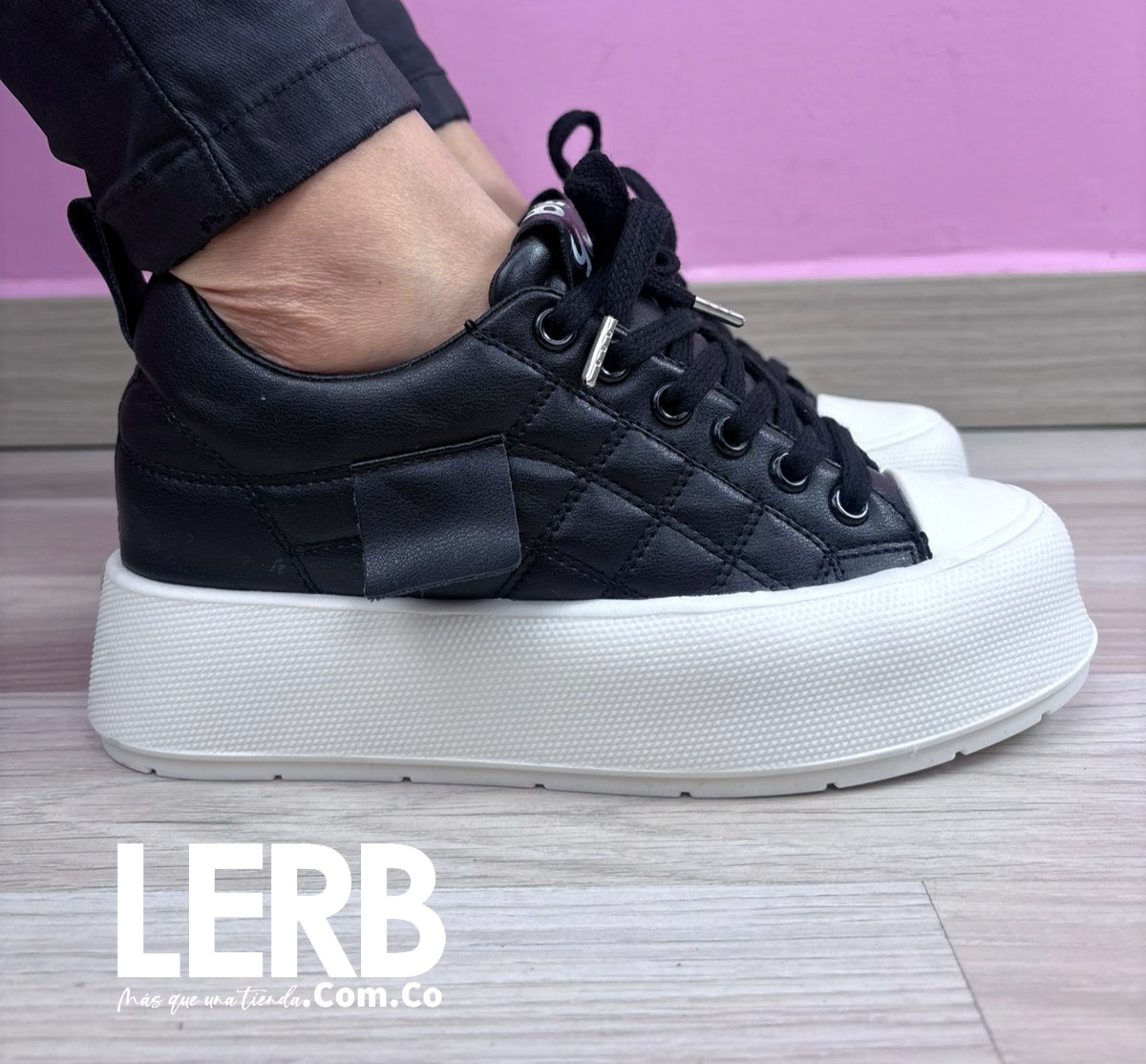 TENIS EDGE NEGRO - Imagen 3