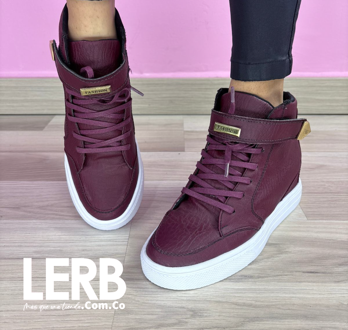 TENI TACON MEGAN VINOTINTO - Imagen 3