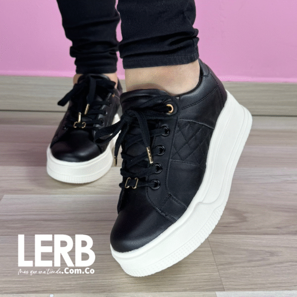 TENIS PRIMAVERA NEGRO