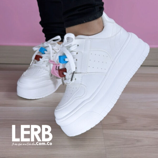 TENIS RAINBOW BLANCO