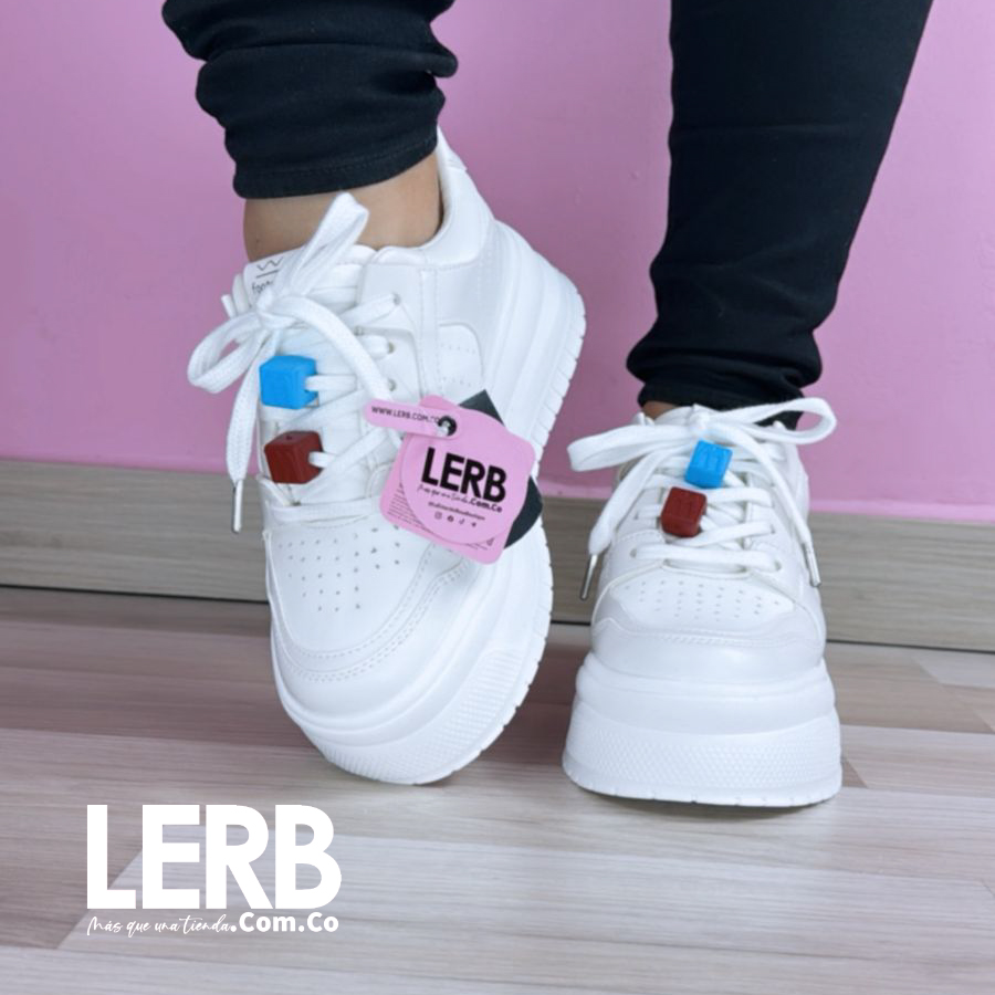 TENIS RAINBOW BLANCO - Imagen 3