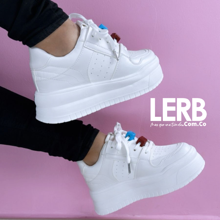 TENIS RAINBOW BLANCO - Imagen 2