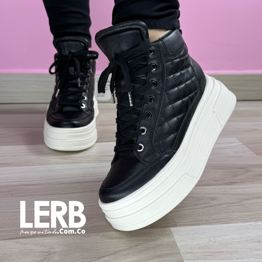 TENI BOTA SQUARE NEGRO