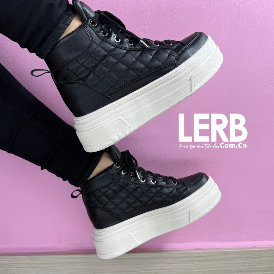 TENI BOTA SQUARE NEGRO - Imagen 2