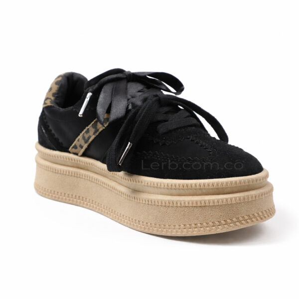TENIS VELVET NEGRO