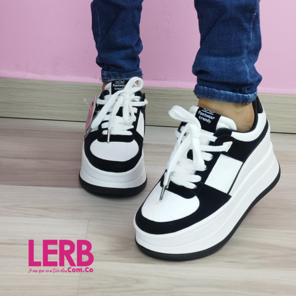 TENIS NASH LITE BLANCO Y NEGRO