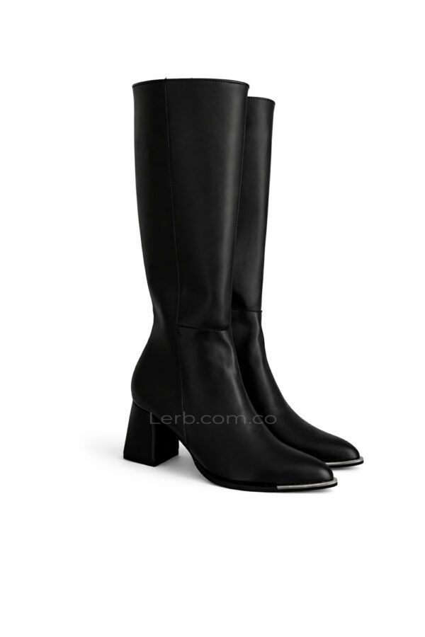 BOTAS VALENTINA NEGRAS CAÑA LARGA
