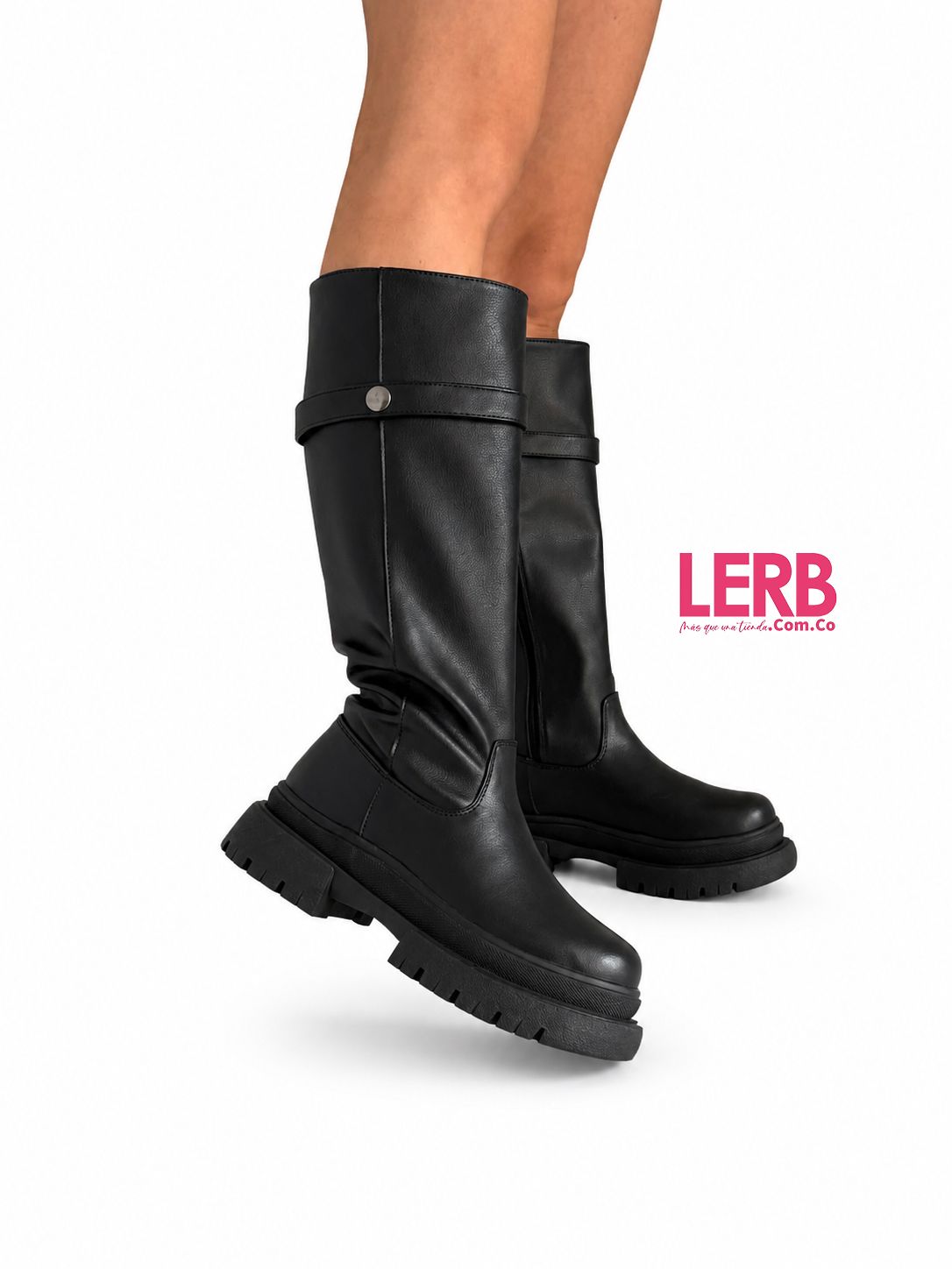 BOTAS ATHENA 2 EN 1 NEGRAS - Imagen 2