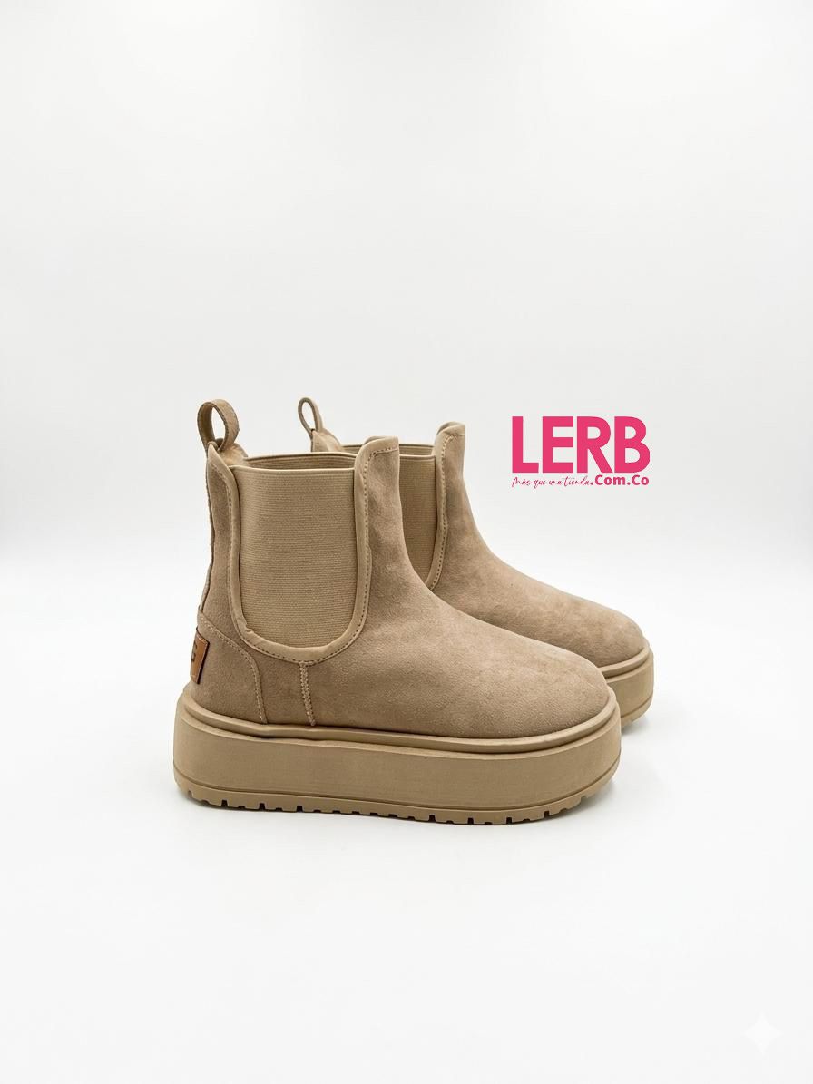 BOTINES MONACO BEIGE