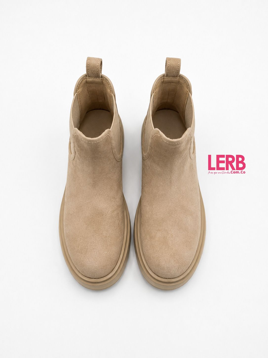 BOTINES MONACO BEIGE - Imagen 2