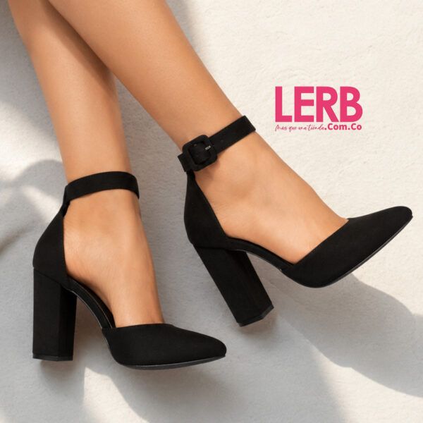 TACONES VALENCIA NEGRO