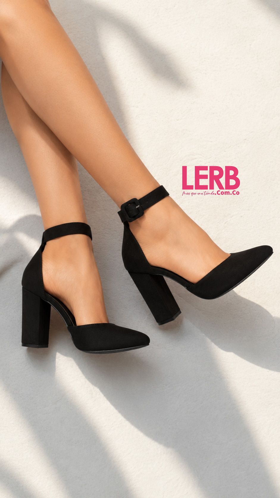 TACONES VALENCIA NEGRO
