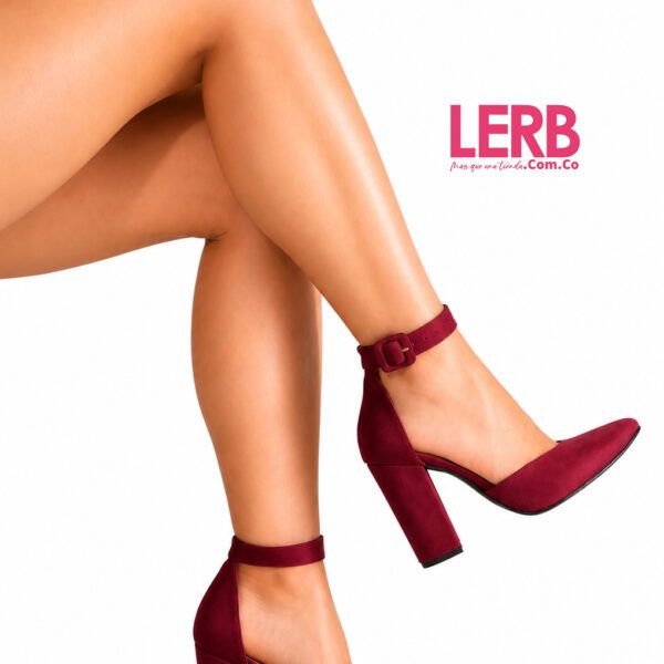 TACONES VALENCIA ROJO